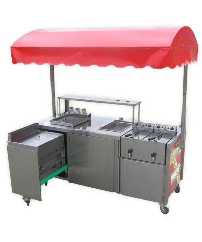 Street Food Wagen - Wagen für Crazy Chips Pommes Nuggets